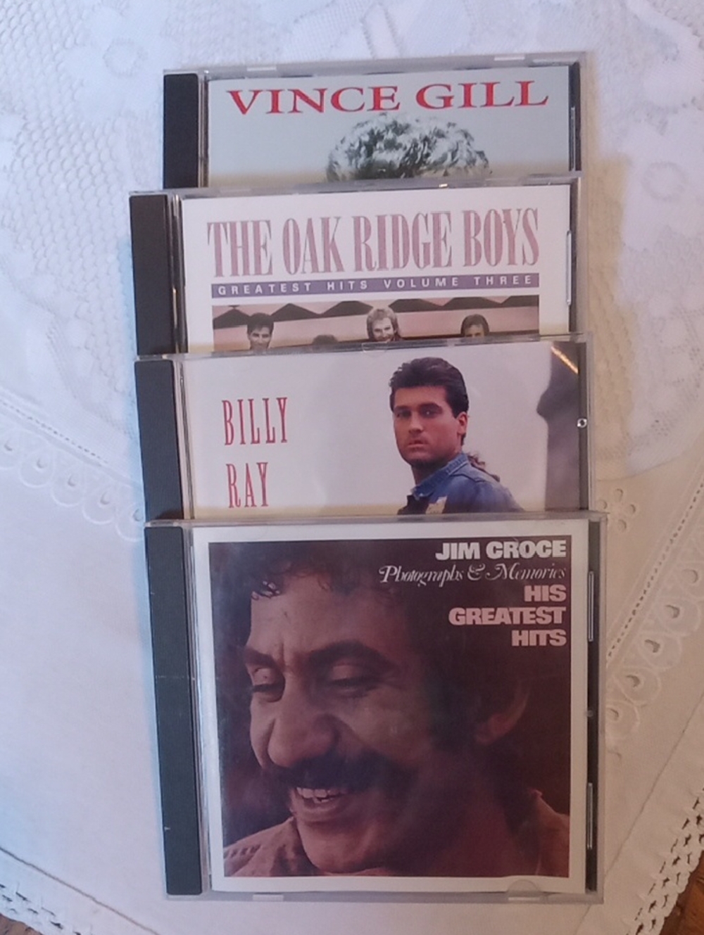 Country Music CD Bundle Of 4 Classic Male Artists.